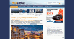 Desktop Screenshot of napalubu.cz